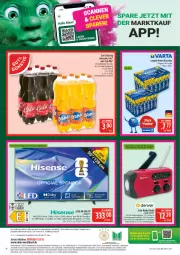 Gazetka promocyjna Marktkauf - Prospekt - Gazetka - ważna od 19.09 do 19.09.2026 - strona 40 - produkty: akku, Astra, batterie, batterien, cola, deka, eis, ente, HDMI, hisense, Lampe, limo, limonade, longlife, qled, Radio, reis, ring, sac, smartphone, smartphones, Tasche, taschen, taschenlampe, Ti, usb, varta, ZTE