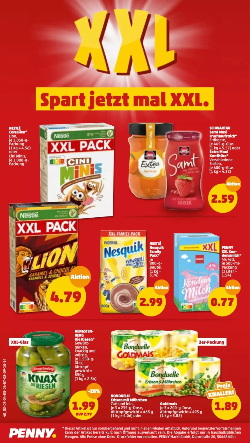 Aktueller Prospekt Penny - Prospekte - von 30.05 bis 04.06.2022 - strona 40 - produkty: bett, eis, konfitüre, LG, reis, Ti, ZTE