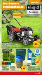 Gazetka promocyjna Penny - Prospekte - Gazetka - ważna od 04.06 do 04.06.2022 - strona 35 - produkty: Abba, Bau, bio, Brei, eis, flasche, Garten, Gartensack, je 1-liter-flasche, Kette, Motorsäge, rasen, rasenmäher, Reinigung, sac, säge, Ti, tisch, wasser