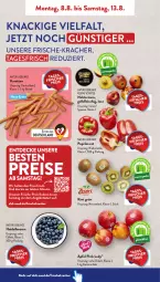 Gazetka promocyjna AldiSud - NÄCHSTE WOCHE - Gazetka - ważna od 13.08 do 13.08.2022 - strona 2 - produkty: aldi, angebot, asti, beere, beeren, beutel, decke, eis, Elan, fleisch, heidelbeere, heidelbeeren, karotten, kiwi, kracher, leine, natur, Nektar, nektarinen, paprika, paprika rot, Pink Lady, reis, Schal, Schale, Ti, ZTE