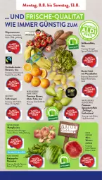 Gazetka promocyjna AldiSud - NÄCHSTE WOCHE - Gazetka - ważna od 13.08 do 13.08.2022 - strona 3 - produkty: ball, banane, bananen, beutel, Birnen, eis, grill, kartoffel, kartoffeln, leine, LG, melone, natur, orange, orangen, paprika, pfirsich, pfirsiche, plattpfirsiche, rispentomaten, saft, Saftorangen, salat, Schal, Schale, Süßkartoffeln, Ti, tomate, tomaten, wasser