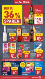 Gazetka promocyjna Aldi Nord - Von Montag - Gazetka - ważna od 07.06 do 07.06.2025 - strona 37 - produkty: aldi, beutel, eis, eistee, elle, fertiggericht, fisch, flasche, gin, hollandaise, jameson, Ländertee, lipton, pasta, reis, Ria, sauce, sauce hollandaise, sinalco, spargel, tee, Teebeutel, teekanne, teller, Ti, tiefpreis, wein, whiskey, ZTE, zucker