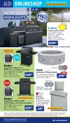 Gazetka promocyjna Aldi Nord - Von Montag - Gazetka - ważna od 07.06 do 07.06.2025 - strona 39 - produkty: aldi, alle artikel ohne dekoration, Bau, baumwolle, bett, bettwäsche, decke, dekoration, eis, erde, Ergee, gasgrill, grill, kissen, Kissenbezug, küche, kühlschrank, lack, ndk, pool, reis, rum, Schal, Schale, Schrank, schutzhülle, Sport, tagesdecke, Ti, Trockner, Whirlpool, wolle