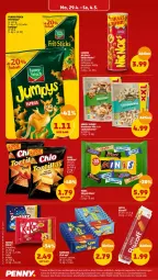 Gazetka promocyjna Penny - Prospekte - Gazetka - ważna od 04.05 do 04.05.2024 - strona 12 - produkty: biscoff, Cashew, cashewkerne, eis, Frit-Sticks, Funny Frisch, LG, lorenz, nic nac's, reis, smarties, Ti, ZTE