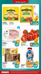 Gazetka promocyjna Penny - Prospekte - Gazetka - ważna od 04.05 do 04.05.2024 - strona 20 - produkty: eis, hinterschinken, Käse, käsescheiben, kuchen, leerdammer, leine, LG, reis, rispentomaten, schinken, Ti, tomate, tomaten, zitrone, ZTE