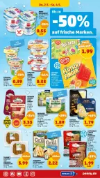 Gazetka promocyjna Penny - Prospekte - Gazetka - ważna od 04.05 do 04.05.2024 - strona 33 - produkty: almighur, almighurt, bergader, Bergkäse, brötchen, coppenrath, ehrmann, früchte, Goldstücke, grana, grill, Heu, heumilch, Käse, käsescheiben, langnese, maracuja, milch, nuss, padano, pfirsich, Rana, schnitzel, schwein, schweine, Ti, Tillman's, vanille, wein, weine