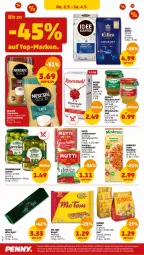 Gazetka promocyjna Penny - Prospekte - Gazetka - ważna od 04.05 do 04.05.2024 - strona 38 - produkty: after eight, basilikum, eis, fleisch, frucht, fruchtfleisch, gurke, gurken, kaffee, leibniz, mehl, Mutti, natur, nescafe, pasta, riegel, senf, spaghetti, spreewaldhof, Ti, tisch, tomate, tomaten, weizenmehl