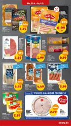 Gazetka promocyjna Penny - Prospekte - Gazetka - ważna od 04.05 do 04.05.2024 - strona 7 - produkty: debrecziner, dell, eis, filet, fleisch, Geflügel, gutfried, Käse, leberkäs, leberkäse, mortadella, Rauch, tee, Ti, Weißwurst, wiltmann, wurst