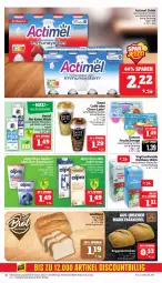 Gazetka promocyjna Marktkauf - Prospekt - Gazetka - ważna od 10.08 do 10.08.2024 - strona 12 - produkty: actimel, actimel drink, aktionspreis, alpro, Becher, brot, brötchen, deka, discount, drink, eis, frucht, fruchtzwerge, hafer, haltbare milch, milch, nuss, reis, roggenbrötchen, soya, Ti, vita, ZTE