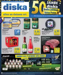 Gazetka promocyjna Diska - Gazetka - ważna od 18.05 do 18.05.2024 - strona 1 - produkty: aktionspreis, alkohol, Becher, beere, beeren, braten, coca-cola, cola, eis, fanta, flasche, frucht, heidelbeere, heidelbeeren, jacobs, jacobs krönung, kaffee, limo, limonade, meggle, Mezzo Mix, moet, nuss, reis, rotkäppchen, salz, schwein, schweine, sekt, sprite, Streichzart, Ti, wein, weine, ZTE