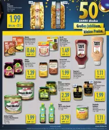 Gazetka promocyjna Diska - Gazetka - ważna od 18.05 do 18.05.2024 - strona 7 - produkty: aktionspreis, auer, Bau, Bauer, bonduelle, eis, elle, feinkost, flasche, Goldmais, kartoffel, Kühne, leine, LG, maille, mais, mehl, rapso, rapsöl, reines rapsöl, reis, reis-fit, rotkohl, sauce, teigwaren, Ti, Töpfchen, wurst