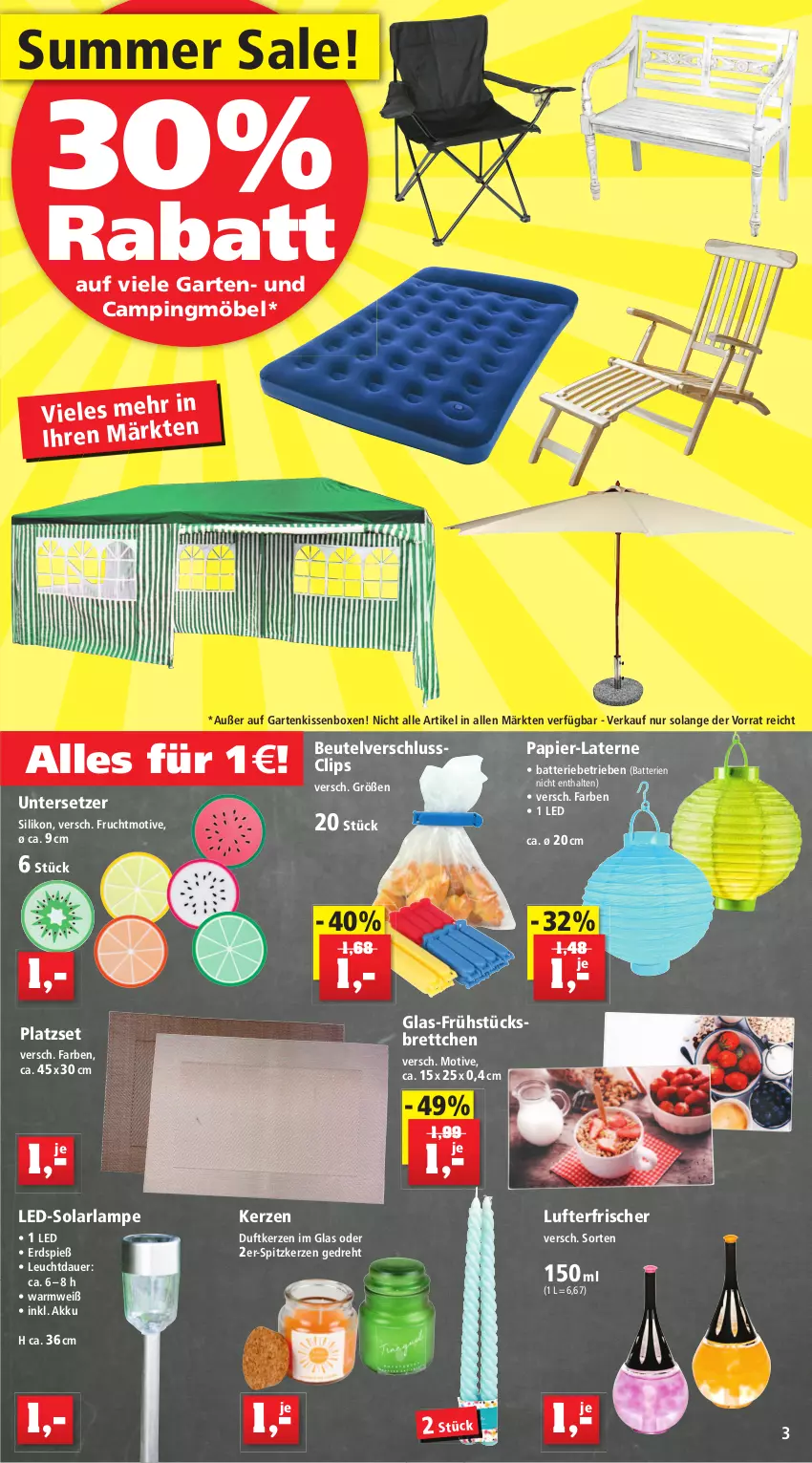 Aktueller Prospekt Thomas Philipps - Prospektwerbung - von 08.08 bis 13.08.2022 - strona 3 - produkty: akku, arla, auer, backofen, batterie, batterien, beutel, Brettchen, decke, Deckel, Duftkerze, edelstahl, eimer, eis, elle, frischhaltedosen, frucht, früchte, früchten, Garten, Gläser, grill, grillplatte, kartoffel, Kartoffelpresse, kerze, kissen, kontaktgrill, korb, kosmetik, Lampe, laterne, latte, leimer, LG, lufterfrischer, mikrowelle, möbel, müllbeutel, Ofen, papier, reifen, reis, rezept, Rollenbox, saft, Schal, Schale, solarlampe, stifte, Ti, tomate, tomaten, tragegriff, treteimer, Untersetzer, vorteilspreis, Wanne, wäschekorb, würfel