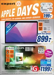 Gazetka promocyjna Expert Bonn - Prospekte - Gazetka - ważna od 27.05 do 27.05.2022 - strona 1 - produkty: abholpreise, aktionspreis, alle preise sind abholpreise, Apple, Apple AirPods, Apple AirPods Pro, eis, led tv, oled tv, Oled-TV, Philips, Pods, reis, ssd, Ti, tisch