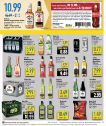 Gazetka promocyjna Diska - Prospekte - Gazetka - ważna od 14.10 do 14.10.2023 - strona 8 - produkty: aktionspreis, Alwa, aperol, Becher, Becherovka, bier, bourbon, bourbon whiskey, chili, chips, coca-cola, cola, coupon, coupons, deka, drink, eis, energy drink, erde, flasche, funny-frisch, gerolsteine, gerolsteiner, gin, Glühwein, hero, jever, jim beam, kentucky straight, Lübzer, maybach, mineralwasser, monster, natürliches mineralwasser, nuss, reis, sekt, steiner, tee, Ti, tuc, volvic, wasser, wein, Weißwein, whiskey, ZTE