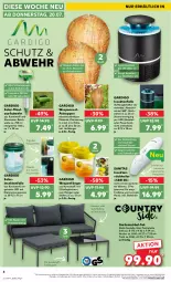 Gazetka promocyjna Kaufland - Extra-Angebote - Gazetka - ważna od 26.07 do 26.07.2023 - strona 6 - produkty: akku, angebot, angebote, Bank, batterie, batterien, Bau, Behälter, elle, Garten, gartenmöbel, hocker, HP, kissen, latte, leds, möbel, penne, powerbank, Ria, sekt, Sofa, Ti, tisch, tischplatte, usb, ventilator, ZTE