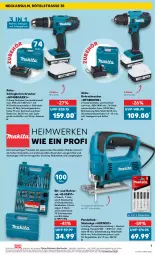 Gazetka promocyjna Kaufland - Extra-Angebote - Gazetka - ważna od 26.07 do 26.07.2023 - strona 7 - produkty: akku, Bohrerset, Bohrschrauber, eis, elle, erde, Holz, HP, koffer, ladegerät, latte, LG, Makita, ndk, Pendelhubstichsäge, Rauch, säge, schuhe, stichsäge, teller, Ti, versandkostenfrei