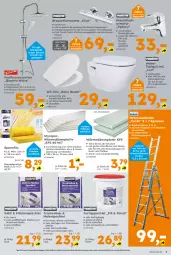 Gazetka promocyjna - Gazetka - ważna od 11.10 do 11.10.2025 - strona 3 - produkty: armatur, armaturen, auto, Bau, brause, decke, eimer, eis, elle, Finish, latte, passend für alle, Rauch, reis, rum, rwe, sac, spachtel, teller, thermostat, Ti, tisch, Wanne, waschtisch, waschtischarmatur, wasser, wc-sitz, weck
