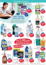 Gazetka promocyjna Budni - Prospekte - Gazetka - ważna od 23.04 do 23.04.2022 - strona 4 - produkty: Bad, bio, biozidprodukte, Brei, calgon, eis, elle, gin, LG, Rauch, reiniger, reis, rwe, sagrotan, spülmaschinen, teller, Ti, vernel, Waage, waschmittel, wasser, weichspüler