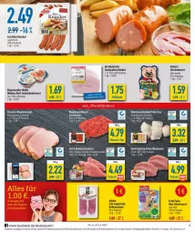 Gazetka promocyjna Diska - Prospekte - Gazetka - ważna od 19.11 do 19.11.2022 - strona 4 - produkty: brot, dell, eis, ferdi fuchs, fleisch, hackfleisch, hähnchenschenkel, henkel, Käse, kasseler, knacker, Landgrafenschinken, Mett, mettwurst, minutensteaks, mortadella, Pollo Fino, pute, Rauch, reinert, reis, rind, rinder, rinderhackfleisch, rügenwalder, rügenwalder mühle, salami, schenkel, schinken, schnitzel, steak, steaks, tee, Ti, wurst, ZTE, zwiebel, zwiebelmettwurst