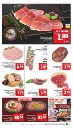 Gazetka promocyjna Marktkauf - Prospekt - Gazetka - ważna od 17.12 do 17.12.2022 - strona 13 - produkty: aufschnitt, bier, bierschinken, eis, feinschmecker, filet, fleisch, fleischwurst, gin, jagdwurst, Kaiser, Käse, latte, paprika, reis, ring, rohschinken, Rotwurst, salami, schinken, schwein, schweine, Schweinezunge, serrano, snack, Ti, truthahn, Ungarische Salami, wein, weine, wurst, ZTE