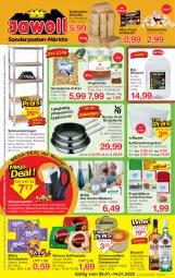 Gazetka promocyjna Jawoll - Prospekte - Gazetka - ważna od 14.01 do 14.01.2023 - strona 1 - produkty: Anfeuerholz, angebot, angebote, anzünder, aufbewahrungsbox, bacardi, beutel, bio, bratpfanne, briketts, decke, Deckel, dekoration, Dosenwurst, edelstahl, eimer, Hausmacher, herdarten, Holz, kaffee, kaffeepads, Kocher, lufterfrischer, mac, mehl, milka, milka schokolade, pfanne, regal, Schal, schoko, schokolade, schwerlastregal, senseo, sonderposten, Ti, überhitzungsschutz, Vogelfutter, wasser, wasserkocher, wolle, wurst