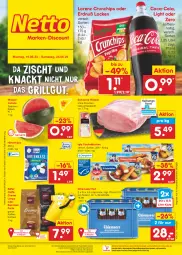 Gazetka promocyjna Netto Marken-Discount - Filial-Angebote - Gazetka - ważna od 24.06 do 24.06.2023 - strona 1 - produkty: angebot, bestpreis, bohne, bohnen, Brei, caffè crema, chips, coca-cola, cola, crunchips, eis, espresso, fisch, fischstäbchen, fleisch, grill, hirtenkäse, iglo, käfer, kaffee, kaffeebohnen, Käse, LG, lorenz, lorenz crunchips, lungo, melone, ndk, oder espresso, reis, rosen, schwein, schweine, Ti, wasser, wassermelone, wein, weine, wurst, wurst in selbstbedienung, ZTE