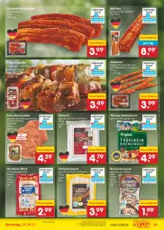 Gazetka promocyjna Netto Marken-Discount - Filial-Angebote - Gazetka - ważna od 24.06 do 24.06.2023 - strona 13 - produkty: angebot, auer, Bau, bauchscheiben, bestpreis, braten, bratwurst, brustfilet, dauertiefpreis, eis, emmentaler, filet, fleisch, Fleischspieße, für grill und pfanne, Garten, Geflügel, gewürz, grill, grill und pfanne, grillfackeln, Holz, kräuter, marinade, minutensteaks, mit paprika, paprika, pfanne, pute, reis, ring, rostbratwurst, schnitten, schwein, schweine, schweine-bauch, schweine-bauchscheiben, Schweinebauch, Speck, steak, steaks, thüringer rostbratwurst, Ti, tiefpreis, und pfanne, wein, weine, wurst, wurst in selbstbedienung, ZTE, zwiebel, zwiebeln