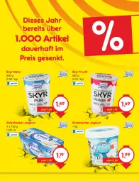 Gazetka promocyjna Netto Marken-Discount - Filial-Angebote - Gazetka - ważna od 24.06 do 24.06.2023 - strona 46 - produkty: auer, eis, frucht, Griechischer Joghurt, joghur, joghurt, natur, reis, Skyr, Ti