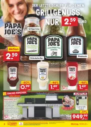 Gazetka promocyjna Netto Marken-Discount - Filial-Angebote - Gazetka - ważna od 24.06 do 24.06.2023 - strona 8 - produkty: armatur, asti, Bau, bestpreis, butter, edelstahl, eis, feinkost, gasgrill, gewürz, grill, ketchup, kräuter, kräuterbutter, küche, Leuchte, LG, mayonnaise, Mode, ndk, nuss, reis, Ria, rwe, salz, sauce, saucen, steak, steaks, Ti, tomate, tomaten, tomatenketchup, Yo, ZTE