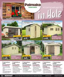 Gazetka promocyjna Norma - Norma - Gazetka - ważna od 30.09 do 30.09.2023 - strona 12 - produkty: Bau, eis, elle, ente, fenster, garnitur, Garten, Gartenhaus, Holz, HP, LG, Mode, natur, ndk, reis, Ria, Ti, ZTE