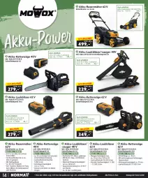 Gazetka promocyjna Norma - Norma - Gazetka - ważna od 30.09 do 30.09.2023 - strona 14 - produkty: akku, akku-rasenmäher, auto, Brei, eis, elle, Kette, korb, ladegerät, LG, ndk, rasen, rasenmäher, reis, Ria, sac, säge, schnellladegerät, senf, Ti, tisch, werkzeug