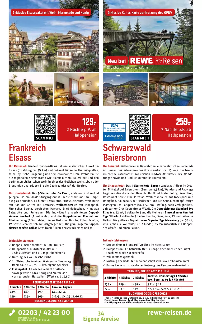 Aktueller Prospekt Rewe Reisen - Reiseprospekt - von 29.05 bis 26.06.2026 - strona 34 - produkty: Amber, auer, aust, axe, Bad, Bademantel, bier, Biere, bio, buch, dusche, eis, elle, flammkuchen, flasche, Garten, getränk, gin, hama, harman, honig, inklusivleistungen, innenpool, Kinder, Kraut, küche, kuchen, Küchen, lamm, leine, mam, Mantel, marmelade, Mountainbike, natur, pool, reis, rezept, rum, sac, salz, Sauerkraut, schlafsofa, schreibtisch, Sofa, Spezi, stube, telefon, teller, Ti, tisch, uhr, wein, wellnessbereich