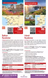 Gazetka promocyjna Rewe Reisen - Reiseprospekt - Gazetka - ważna od 26.06 do 26.06.2026 - strona 12 - produkty: Alwa, Bad, buch, deutschsprachige reiseleitung, dusche, eis, Elektro, elle, Guinness, harman, inklusivleistungen, LG, mac, Mode, monte, natur, Persona, Rana, reis, rel, rezept, rum, Ti, tisch, uhr, whiskey