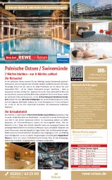 Gazetka promocyjna Rewe Reisen - Reiseprospekt - Gazetka - ważna od 26.06 do 26.06.2026 - strona 28 - produkty: angebot, auer, axe, Bad, Bademantel, Bau, bier, Brei, buch, dusche, ecco, eis, hering, Herings, inklusivleistungen, innenpool, Kaiser, küche, kühlschrank, kurtaxe, mab, Mantel, Mode, pool, pralinen, prosecco, reis, ring, säfte, salz, Schrank, tee, Ti, uhr, wasser, wellnessbereich, Whirlpool