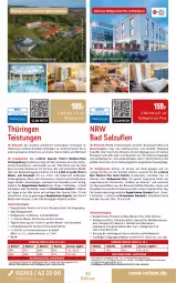 Gazetka promocyjna Rewe Reisen - Reiseprospekt - Gazetka - ważna od 26.06 do 26.06.2026 - strona 29 - produkty: activa, auer, axe, Bad, Bademantel, bett, Betten, bier, bierspezialitäten, buch, burger, dusche, eis, elle, flasche, getränk, gin, heinz, inklusivleistungen, innenpool, küche, kurtaxe, leine, LG, Liege, Mantel, natur, ndk, pool, reis, ring, salz, schreibtisch, Spezi, Sport, teller, Ti, tisch, uhr, wasser, wein, Weste, ZTE