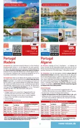 Gazetka promocyjna Rewe Reisen - Reiseprospekt - Gazetka - ważna od 26.06 do 26.06.2026 - strona 3 - produkty: auer, Bad, bier, blume, blumen, buch, decke, deutschsprachige reiseleitung, drink, drinks, dusche, eis, inklusivleistungen, kaffee, kühlschrank, leine, LG, Liege, mac, Meerwasser, natur, pool, pril, reis, rezept, Ria, rum, SANTE, schirme, Schrank, Tempo, Ti, tisch, wasser, wein, ZTE