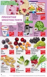 Gazetka promocyjna Kaufland - Gazetka - ważna od 07.09 do 07.09.2022 - strona 10 - produkty: alpro, angebot, aprikose, aprikosen, Babyspinat, Becher, Behälter, beutel, edelstahl, eis, Feigen, frucht, früchte, joghur, joghurt, kartoffel, kartoffeln, Lauchzwiebel, lauchzwiebeln, mac, obst, radieschen, rezept, rezepte, Romanasalat, sac, salat, Skyr, smoothie, smoothies, soja, speisekartoffeln, spinat, tafeltrauben, Ti, torte, trauben, ZTE, zucker, zwiebel, zwiebeln