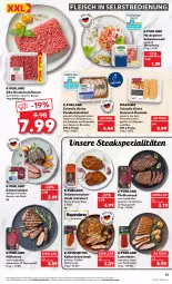 Gazetka promocyjna Kaufland - Gazetka - ważna od 07.09 do 07.09.2022 - strona 13 - produkty: angebot, angebote, backofen, besteck, braten, burger, eis, elle, fleisch, fleisch in selbstbedienung, geschirr, gewürz, hackfleisch, hüftsteak, ilag, jungbullen, Käse, küche, lachs, lamm, marinade, Mett, mit zwiebeln, Nackensteak, nuss, Ofen, petersilie, pfeffer, purland, rind, rinder, rinderhackfleisch, Rückensteak, rückensteaks, sauce, schinken, schnitzel, schwein, schweine, Schweineleber, schweinemett, schweinenacken, schweinerücken, Spezi, steak, steaks, teller, Ti, Trüffel, wein, weine, ZTE, zwiebel, zwiebeln