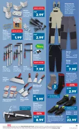 Gazetka promocyjna Kaufland - Gazetka - ważna od 07.09 do 07.09.2022 - strona 31 - produkty: Arbeitssocken, Bau, baumwolle, edelstahl, eis, elle, erde, hose, hosen, Kinder, kraft, latte, Latzhose, LG, ndk, Rauch, Ria, schrauben, schuhe, socken, spachtel, tee, Ti, tisch, versandkostenfrei, wolle