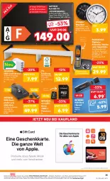 Gazetka promocyjna Kaufland - Gazetka - ważna od 07.09 do 07.09.2022 - strona 35 - produkty: adapter, Apple, batterie, dvb, DVB-T, dvd, eis, ente, erde, festplatte, Grom, grundig, HDD, Hygrometer, intenso, latte, microsd, ndk, panasonic, Rauch, reis, Ria, schuhe, spee, Spiele, telefon, Ti, tuner, uhr, usb, versandkostenfrei, wanduhr, ZTE