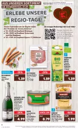 Gazetka promocyjna Kaufland - Gazetka - ważna od 07.09 do 07.09.2022 - strona 6 - produkty: alkohol, angebot, Bad, bier, Biere, bio, bioland, cuvée, elle, erde, honig, jahrgangssekt, LG, maultaschen, milch, saft, schinken, sekt, Spezi, Tasche, taschen, Ti, vollmilch, wein, wurst, würstchen, ZTE