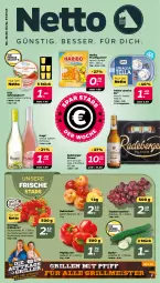 Gazetka promocyjna Netto - Woche 26 - Gazetka - ważna od 01.07 do 01.07.2023 - strona 1 - produkty: beere, beeren, Berger, classico, eis, erdbeere, erdbeeren, frucht, fruchtgummi, grill, gurke, haribo, hugo, joghur, joghurt, Meister, Nektar, nektarinen, paprika, paprika rot, pils, pilsner, radeberger, radeberger pilsner, sac, sahne, Sahnejoghurt, Ti, trauben