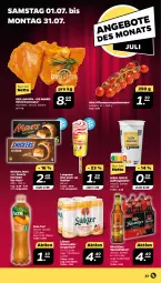 Gazetka promocyjna Netto - Woche 26 - Gazetka - ważna od 01.07 do 01.07.2023 - strona 23 - produkty: bounty, eis, Eisriegel, fuze tea, getränk, grapefruit, grill, Hähnchensteak, hähnchensteaks, haribo, kaffee, köstritzer, langnese, Lübzer, mars, natur, pflaume, pflaumen, Push-up, radler, riegel, rispentomaten, snickers, Spezi, steak, steaks, Ti, tomate, tomaten