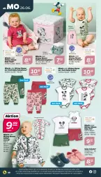 Gazetka promocyjna Netto - Woche 26 - Gazetka - ważna od 01.07 do 01.07.2023 - strona 8 - produkty: auer, aufbewahrungsbox, Bau, baumwolle, body, hose, kleid, Latzhose, Overall, Ria, schuhe, Sweathose, Ti, wolle, ZTE