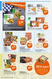 Gazetka promocyjna Tegut - Angebote der Woche - Gazetka - ważna od 23.04 do 23.04.2022 - strona 16 - produkty: beutel, bio, creme, curry, eis, eiscreme, elle, ente, frosta, garnelen, gin, gsw, küche, lack, landprimus, leine, margherita, natur, naturland, original wagner, pfanne, piccolinis, pizza, salami, schnitzel, Ti, Tiger-Garnelen, wagner, Yo, YouCook