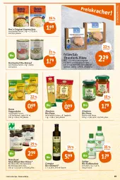 Gazetka promocyjna Tegut - Angebote der Woche - Gazetka - ważna od 23.04 do 23.04.2022 - strona 19 - produkty: basilico, beutel, bio, Bio-Kaffee, Bio-Olivenöl, buch, eintopf, eis, filet, filets, fisch, fische, Fischer, flasche, followfish, gin, kaffee, knorr, lebensmittel, natur, natura, naturland, olive, oliven, olivenöl, pasta, pesto, reis, saft, sahne, saliter, Schere, spaghetti, suppe, suppen, suppenliebe, tender, thunfisch, Ti, topf, vita