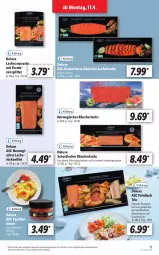 Gazetka promocyjna Lidl - Aktionsprospekt - Gazetka - ważna od 16.04 do 16.04.2022 - strona 13 - produkty: ACC, angebot, Carpaccio, eis, elle, filet, filets, fisch, forelle, Graved Lachs, lachs, Räucherlachs, reis, rel, rwe, salz, schnitten, schott, Ti, tisch, ZTE