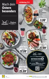 Gazetka promocyjna Lidl - Aktionsprospekt - Gazetka - ważna od 16.04 do 16.04.2022 - strona 18 - produkty: eis, entrecôte, filet, filets, lamm, mac, ndk, reis, rind, Schal, Schale, Ti