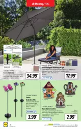 Gazetka promocyjna Lidl - Aktionsprospekt - Gazetka - ważna od 16.04 do 16.04.2022 - strona 26 - produkty: aust, auto, Bau, baumwolle, Leuchte, Liege, ndk, Schal, Schale, solarleuchte, sonnenliege, sonnenschirm, Ti, Tiere, tisch, uv-schutz, wolle