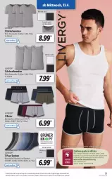Gazetka promocyjna Lidl - Aktionsprospekt - Gazetka - ważna od 16.04 do 16.04.2022 - strona 33 - produkty: achselhemd, angebot, Bau, baumwolle, dell, eis, elle, hemd, hemden, livergy, Mode, reine baumwolle, reis, socken, Ti, Unterhemd, unterhemden, wolle, ZTE